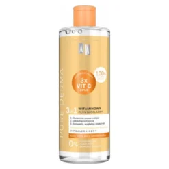 AA Pure Derma, witaminowy płyn micelarny 3w1, 500 ml