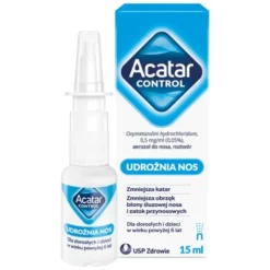 Acatar Control, 0,5 mg/ml (0,05%), aerozoldo nosa, 15 ml