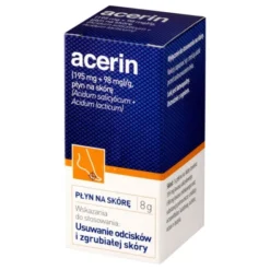 Acerin, (195 mg+98 mg)/g, płyn na skórę, 8g, (9 ml)