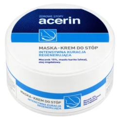 Acerin Zdrowe Stopy, Intensywna Kuracja Regenerująca, maska-krem do stóp, 125 ml