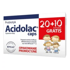 Acidolac caps, kapsułki, 30 szt. (20 szt. + 10 szt.)