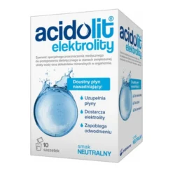 Acidolit, elektrolity, smak neutralny, 4,35 g,10 saszetek