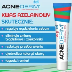 Acne-Derm, żel przeciwtrądzikowy i wybielający, 20 g