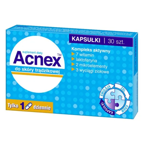 Acnex, kapsułki,30 szt.