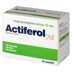 Actiferol Fe, 15 mg, proszek do rozpuszczania, saszetki, 30 szt.