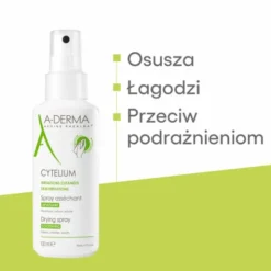 Aderma Cytelium, spray osuszający, 100ml