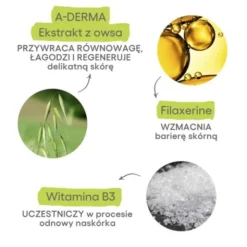 Aderma Exomega Control, balsam emolient, 400 ml