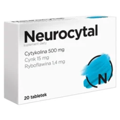 Aflofarm Neurocytal, tabletki powlekane, 20 szt.