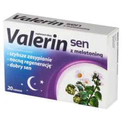Aflofarm, Valerin Sen z melatoniną, tabletki, 20 szt.