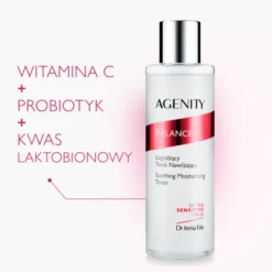 Agenity Balance, łagodzący tonik nawilżający, 200 ml