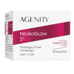 Agenity 5° Neuroglow, modelujący krem odmładzający na dzień, SPF 20, 50 ml