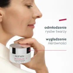 Agenity 5° Neuroglow, modelujący krem odmładzający na dzień, SPF 20, 50 ml