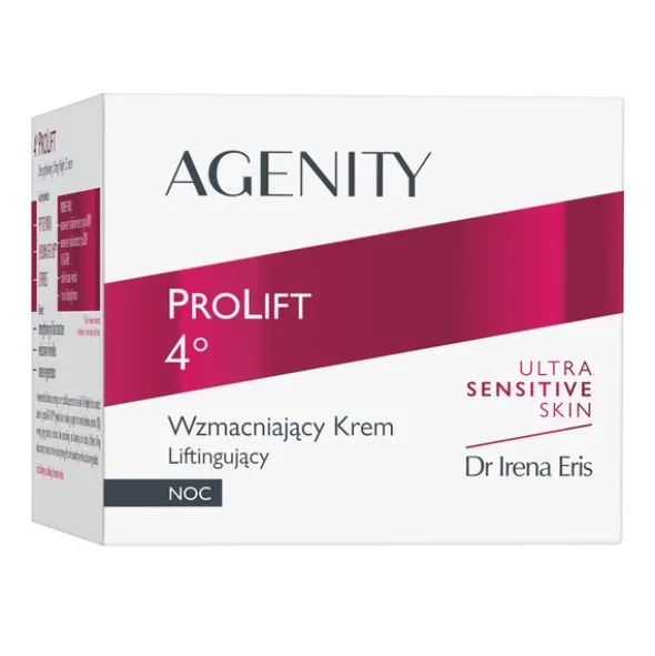 Agenity Prolift 4°, wzmacniający krem liftingujący na noc, 50 ml