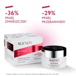 Agenity Retivine 2°, wygładzający krem preciwzmarszczkowy na dzień, SPF 20, 50 ml