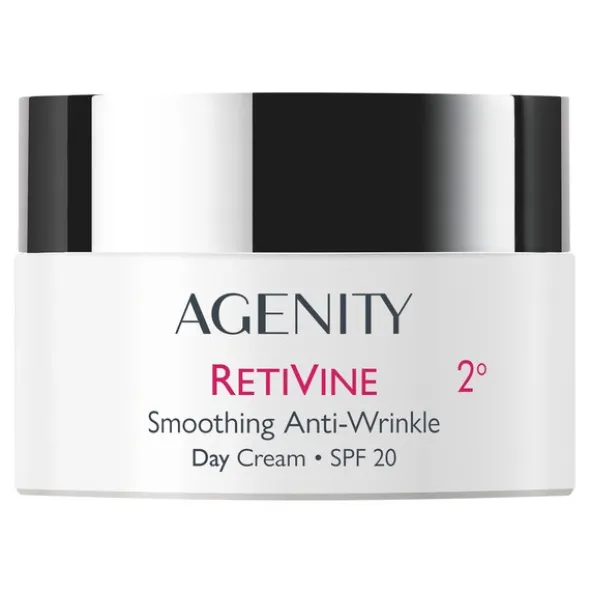 Agenity Retivine 2°, wygładzający krem preciwzmarszczkowy na dzień, SPF 20, 50 ml
