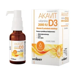 Akavit witamina D3 2000 IU, krople, 29,4 ml