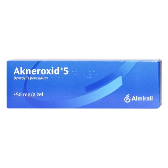 Akneroxid 5, 5%, żel, 50 g