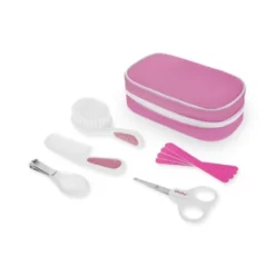 Akuku, zestaw pielęgnacyjny, różowy, 1 szt.