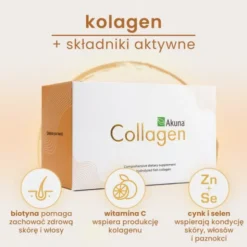Akuna Collagen, saszetki z proszkiem, 30 szt.