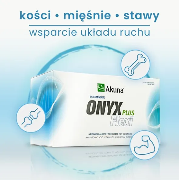 Akuna Onyx Plus Flexi, proszek, saszetki, 30 szt.