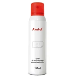 Akutol, spray do bezbolesnego usuwania plastrów, 150 ml