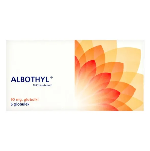 Albothyl, 90 mg, globulki dopochwowe, 6 szt.