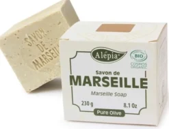 Alepia, mydło marsylskie BIO 100% oliwa z oliwek, 230 g