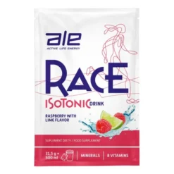 Ale Race Isotonic Drink Raspberry & Lime Flavor, proszek, 31,5 g