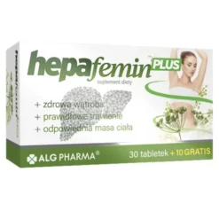 Alg Pharma Hepafemin Plus, tabletki, 40 szt. (30 szt. + 10 szt.)