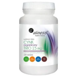 Aliness Cynk Organiczny Trio 15 mg, tabletki, 100 szt.