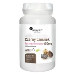 Aliness Czarny czosnek fermentowany 400 mg, kapsułki, 100 szt.