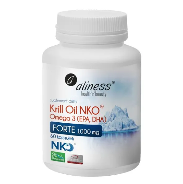 Aliness Krill Oil NKO Forte 1000 mg, kapsułki, 60 szt.
