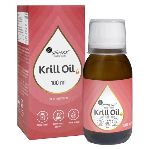 Aliness Krill Oil, płyn, 100 ml