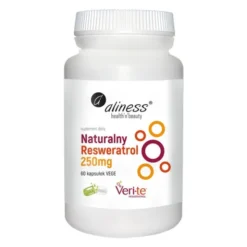 Aliness Naturalny Resweratrol 250 mg, kapsułki, 60 szt.