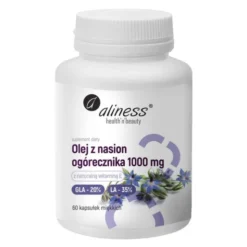 Aliness Olej z nasion ogórecznika 1000 mg, kapsułki, 60 szt.