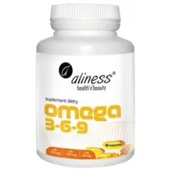 Aliness Omega 3-6-9, kapsułki, 90 szt.