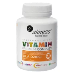 Aliness Premium Vitamin Complex dla dzieci, tabletki do ssania, 120 szt.