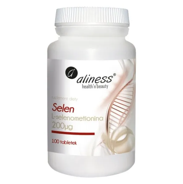 Aliness Selen L-Selenometionina 200 mcg, tabletka, 100 szt.
