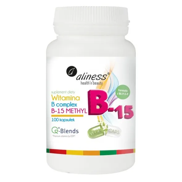 Aliness Witamina B complex B-15 Methyl, kapsułki, 100 szt.