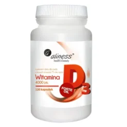 Aliness Witamina D3 4000 j.m. Forte Oil, kapsułki, 120 szt.