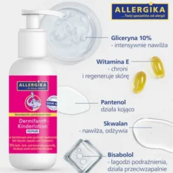 Allergika Dermifant, balsam natłuszczający dla dzieci Regeneracja, 200 ml