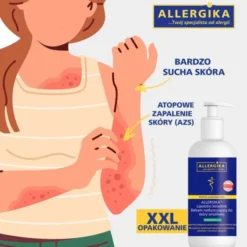 Allergika Lipolotio Sensitive, balsam natłuszczający do skóry wrażliwej, 500 ml
