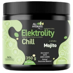 AllHydrate Elektrolity Chill, proszek, smak mojito, 350 g