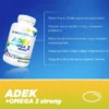 Allnutrition ADEK + Omega 3 Strong, kapsułki, 90 szt.