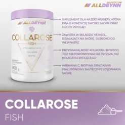 Allnutrition, ALLDEYNN CollaRose Fish,smak pomarańczowy, proszek, 300 g