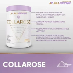 Allnutrition ALLDEYNN CollaRose, proszek, smak raspberry-wild strawberry, 300 g