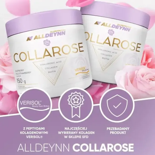 Allnutrition, ALLDEYNN CollaRose, smak pomarańczowy, proszek, 150 g