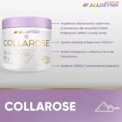 Allnutrition, ALLDEYNN CollaRose, smak malinowo-poziomkowy, proszek, 150 g