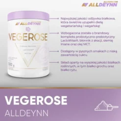 Allnutrition ALLDEYNN, VegeRose pistachio, proszek, 500 g