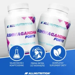 AllNutrition Ashwagandha Forte, kapsułki, 90 szt.